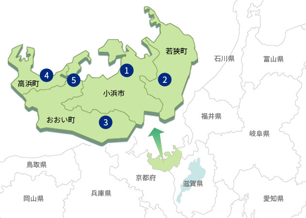 管内構成市町図